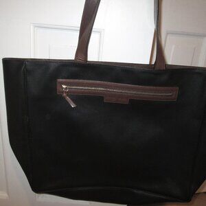Bottega Veneta Ballistic Nylon Woven Intrecciato Black Tote Shoulder Bag NWOT